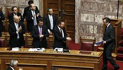 Hlasoval proti rozšíření daně. Řecký ministr přišel o vládní křeslo