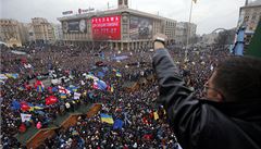 Opozice vyzývá Ukrajince, aby přijeli do Kyjeva. Jde o osud země, burcují předáci