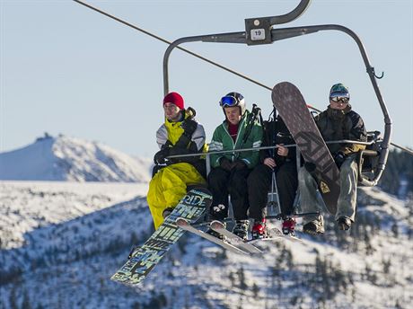 Skiareál ve pindlerov Mlýn 13. prosince slavnostn zahájil lyaskou sezonu....