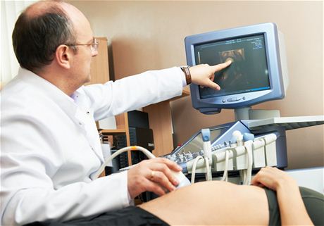Thotenský ultrazvuk - ilustraní foto