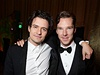 Benedict Cumberbatch a Orlando Bloom na premiée filmu