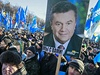 Nechceme být pívskem Evropy, znlo na provládní demonstraci v Kyjev