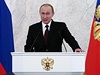 Vladimir Putin pronáí své kadoroní poselství o stavu zem