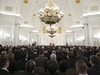 Své poselství pednesl Putin v Kremlu