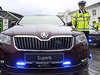 kody Superb posílí stávající vozový park policie, který ítá 34 vozidel znaky Volkswagen Pasat.