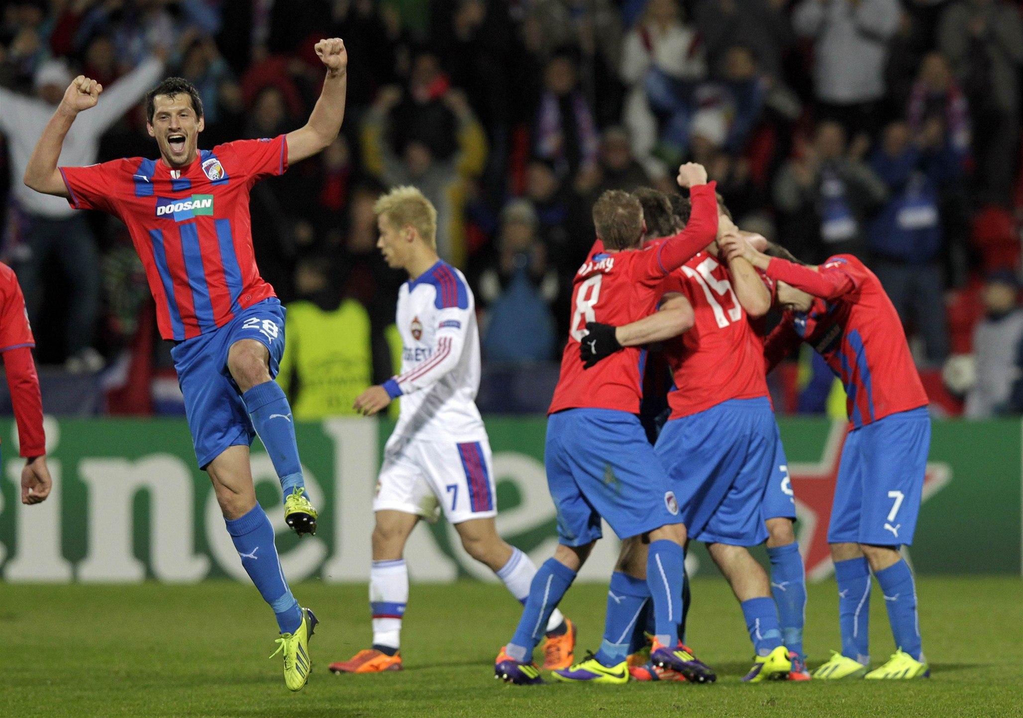 Radost fotbalist� Plzn� do jarní fáze Evropské ligy