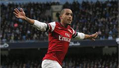 Theo Walcott z Arsenalu.