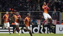 Hráči Galatasaray oslavují branku | na serveru Lidovky.cz | aktuální zprávy