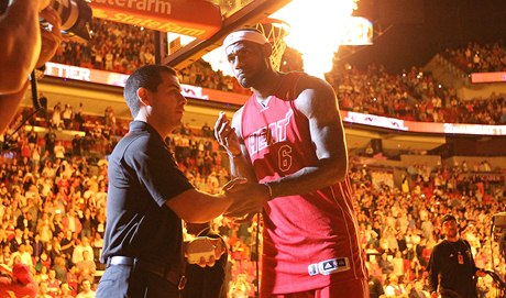Basketbalista Miami Heat LeBron James