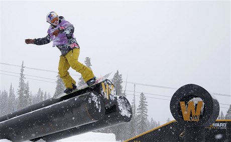 Česká snowboardistka Šárka Pančochová