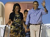 Obama douf, e jeho vztah s manelkou Michelle je pro jejich dcery dobrm pkladem. 
