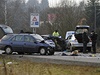Podle policie stíhaný vz ujídl Plzní nkolik kilometr, ne se stala nehoda.