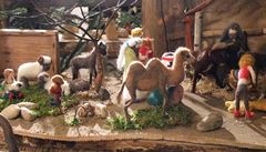 Betlém z ovčího rouna je k vidění na výstavě Pohádkové Vánoce v Betlémské kapli | na serveru Lidovky.cz | aktuální zprávy