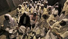 Nigerijtí pilgrimové v Betlém.