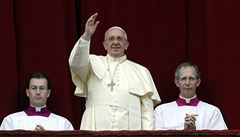 Pape esky nepromluvil, v poselstv Mstu a svtu upozornil na Srii
