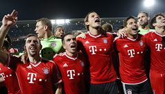 Radost fotbalist Bayernu Mnichov
