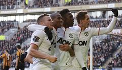 Radost fotbalist� Manchesteru United