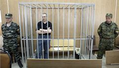 Michail Chodorkovskij u soudu 