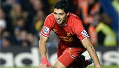 Úto�ník Liverpoolu Luis Suarez