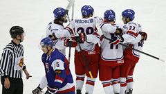 Hokejová dvacítka porazila Slováky 4:1 a je ve čtvrtfinále MS