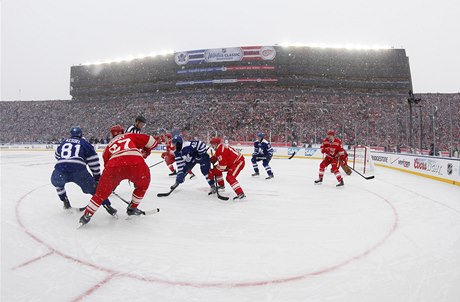 Winter Classic mezi Detroitem a Torontem pilákal rekordní diváckou návtvu.