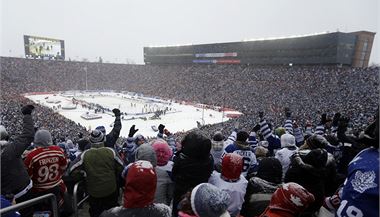 Winter Classic mezi Detroitem a Torontem pilkal rekordn divckou nvtvu.