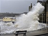 Snímek z Aberystwythu ve Walesu.