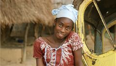 Africká domorodkyn�.