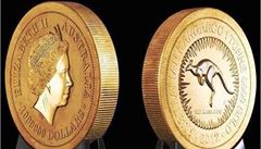 Ve Vídni bude k vidění největší zlatá mince světa