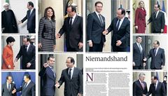 tt se sttnci francouzskho prezidenta? Hollande marn podv ruku