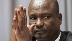 Taban Deng Gai, vdce delegace jihosúdánských rebel, bhem vyjednávání v etiopské metropoli Addis Abeba.  