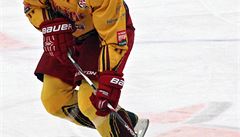 Viktor Uj�ík b�hem posledního utkání kariéry proti �umperku