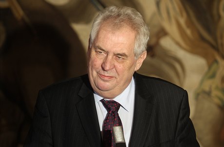 Prezident Milo Zeman.