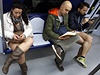 "Partu netrhali" ani cestující v metru v Madridu.