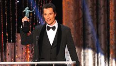 Nejlepím hercem v hlavní roli byl vyhláen Matthew McConaughey za úinkování ve filmu Klub poslední nadje. 