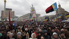 Kyjevsk soud zakzal demonstrace. Opozice se boj nsilnho zsahu