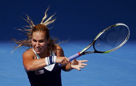 Slovenská hráka Dominika Cibulková na Australian Open