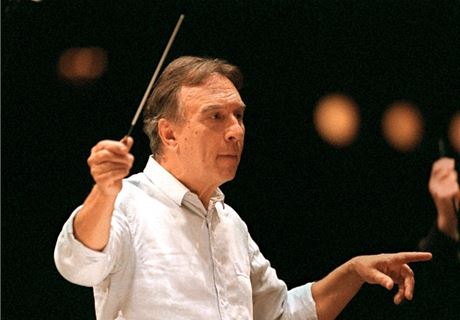 Italský dirigent Claudio Abbado