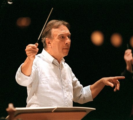 Italský dirigent Claudio Abbado