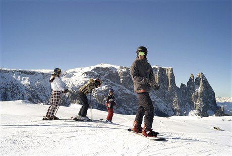  Seiser Alm leí v provincii Jiní Tyrolsko známé také jako Südtirol.