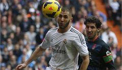 Karim Benzema (vlevo) a Diego Mainz.