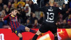 Jordi Alba a jeho st�ela.