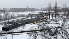Olympijsk park v Praze rychle roste, mon bude i mal mstek