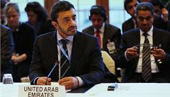 Minist�i zahrani�í na mírové konferenci o Sýrii: �ejch Abdulláh bun Zajíd al-Nahajan, Spojené arabské emiráty.