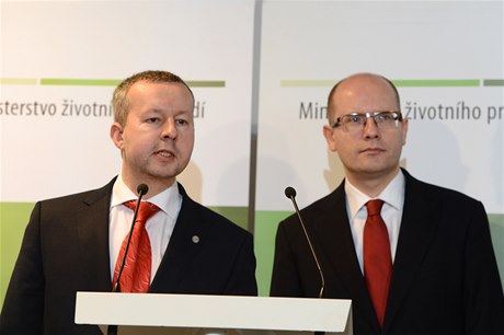 Bohuslav Sobotka a Richard Brabec.