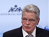 Nmecký prezident Joachim Gauck na bezpenostní konferenci v Mnichov.