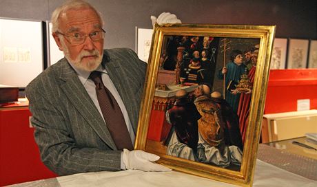 Lucas Cranch : Me sv. ehoe (z dílny Cranacha) Petr Kuthan (hlavní restaurátor Národní galerie