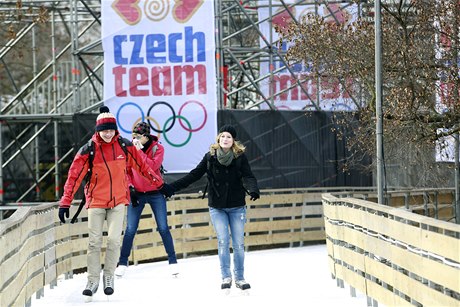 Do Olympijského parku Soi - Letná se dá vyrazit i na brusle.