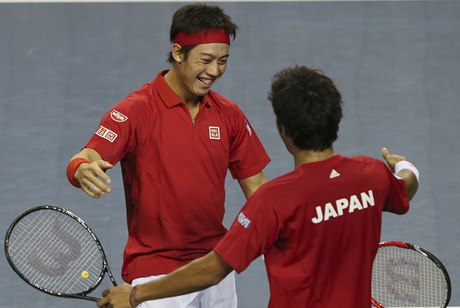 Japonští tenisté v případě postupu narazí na vítěze duelu Česko - Nizozemsko