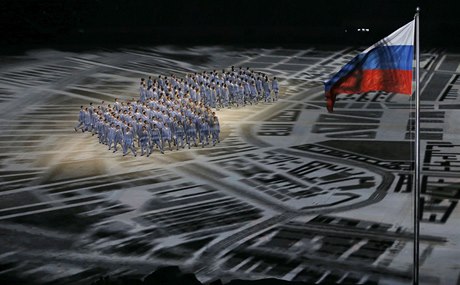 Slavnostní zahájení XXII. zimních olympijských her